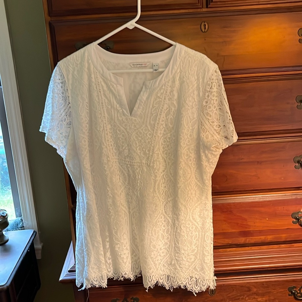 White Lace Top